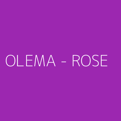 Product OLEMA - ROSE