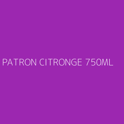 Product PATRON CITRONGE 750ML