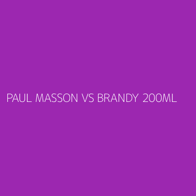 Product PAUL MASSON VS BRANDY 200ML