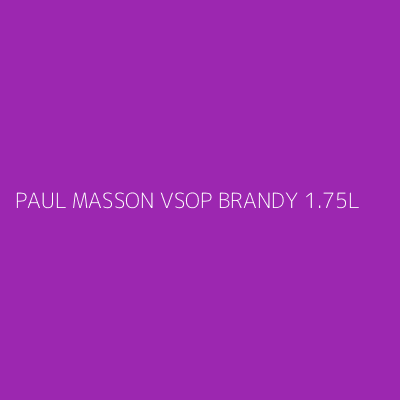 Product PAUL MASSON VSOP BRANDY 1.75L