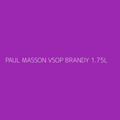 Product PAUL MASSON VSOP BRANDY 1.75L
