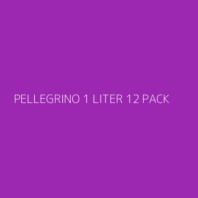Product PELLEGRINO 1 LITER 12 PACK 