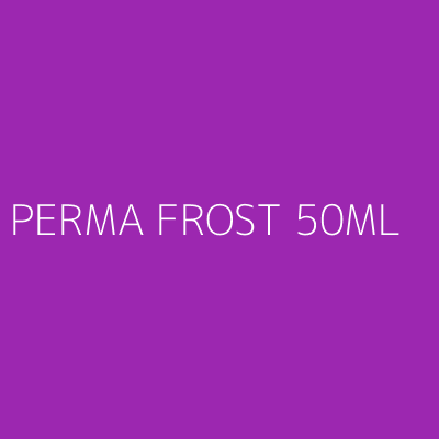 Product PERMA FROST 50ML