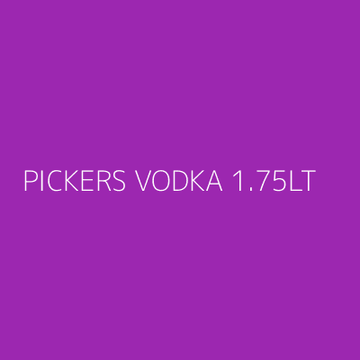 Product PICKERS VODKA 1.75LT