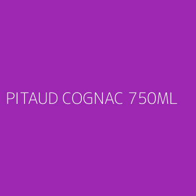 Product PITAUD COGNAC 750ML