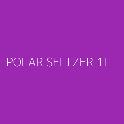 Product POLAR SELTZER 1L