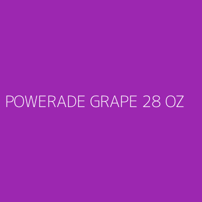 Product POWERADE GRAPE 28 OZ