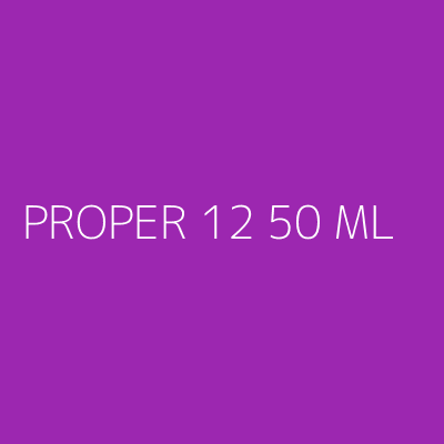 Product PROPER 12 50 ML