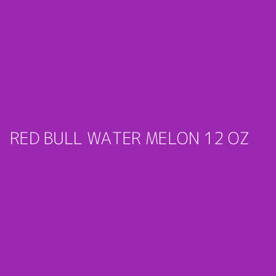 Product RED BULL WATER MELON 12 OZ