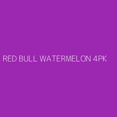 Product RED BULL WATERMELON 4PK