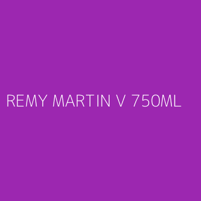 Product REMY MARTIN V 750ML