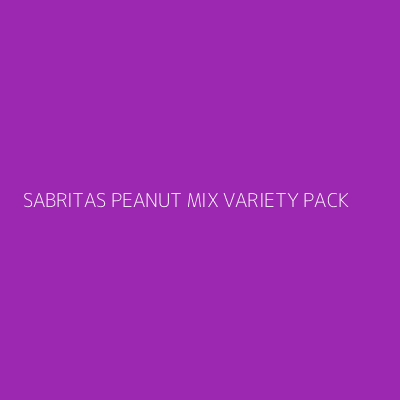 Product SABRITAS PEANUT MIX VARIETY PACK 