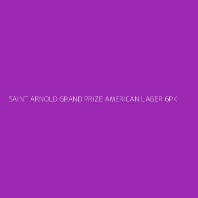 Product SAINT ARNOLD GRAND PRIZE AMERICAN LAGER 6PK