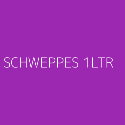 Product SCHWEPPES 1LTR