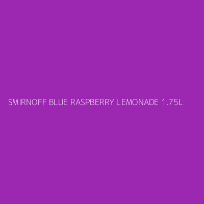 Product SMIRNOFF BLUE RASPBERRY LEMONADE 1.75L