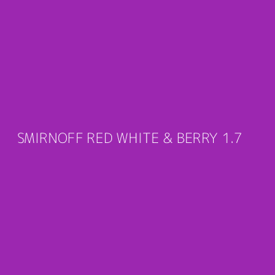 Product SMIRNOFF RED WHITE & BERRY 1.7