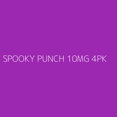 Product SPOOKY PUNCH 10MG 4PK