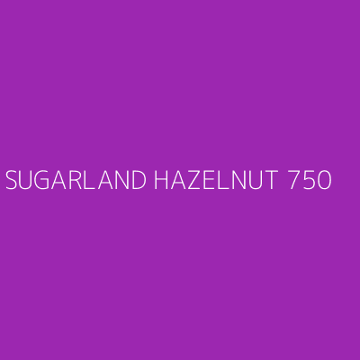 Product SUGARLAND HAZELNUT 750