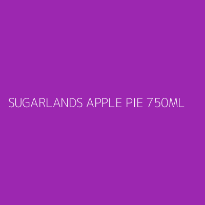 Product SUGARLANDS APPLE PIE 750ML