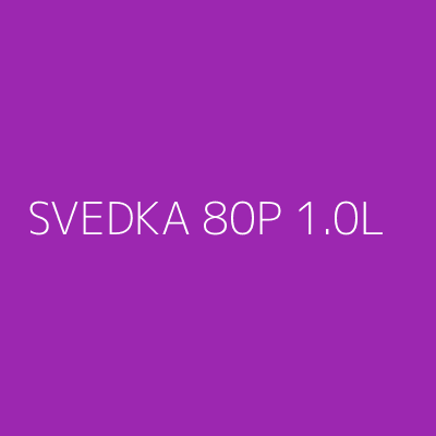 Product SVEDKA 80P 1.0L