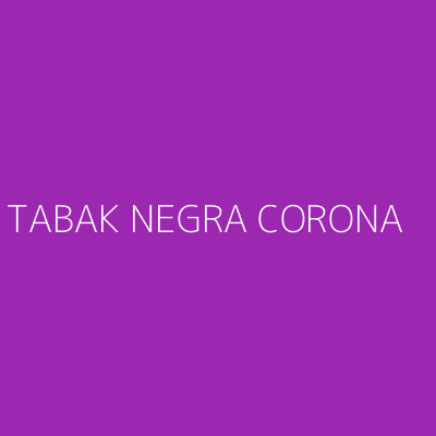 Product TABAK NEGRA CORONA