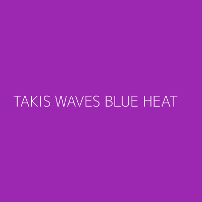 Product TAKIS WAVES BLUE HEAT