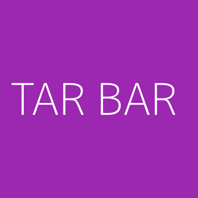 Product TAR BAR