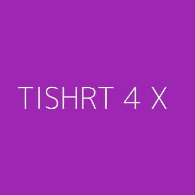 Product TISHRT 4 X