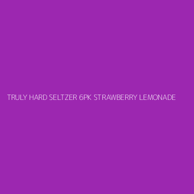 Product TRULY HARD SELTZER 6PK STRAWBERRY LEMONADE