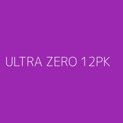 Product ULTRA ZERO 12PK