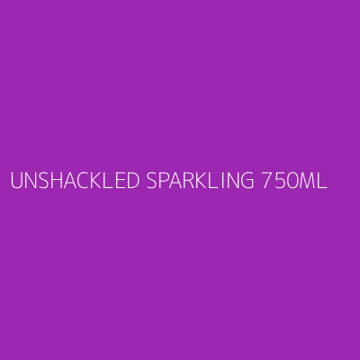 Product UNSHACKLED SPARKLING 750ML