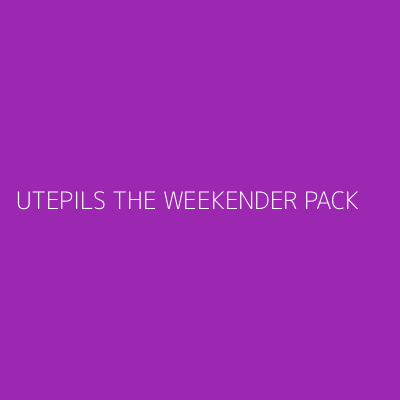 Product UTEPILS THE WEEKENDER PACK