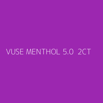 Product VUSE MENTHOL 5.0  2CT