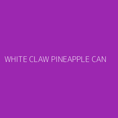 Product WHITE CLAW PINEAPPLE CAN