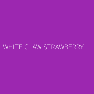 Product WHITE CLAW STRAWBERRY 