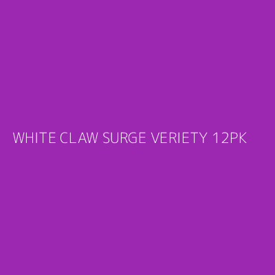 Product WHITE CLAW SURGE VERIETY 12PK