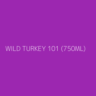 Product WILD TURKEY 101 (750ML)