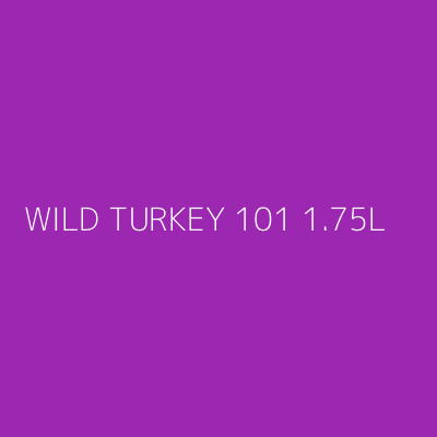 Product WILD TURKEY 101 1.75L