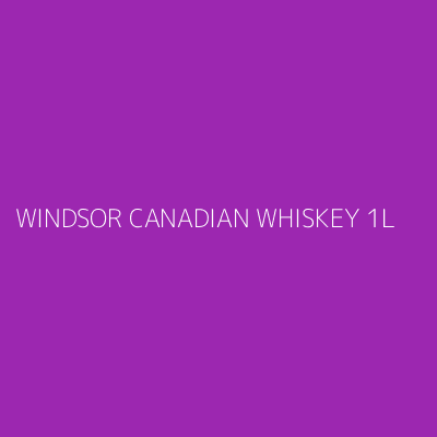 Product WINDSOR CANADIAN WHISKEY 1L