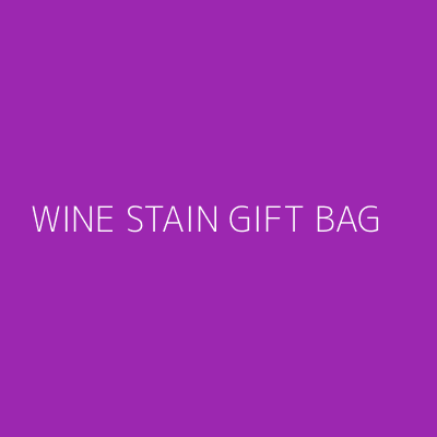 Product WINE STAIN GIFT BAG