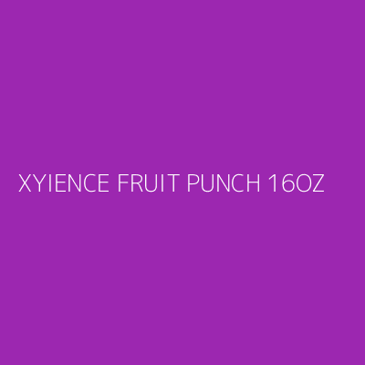 Product XYIENCE FRUIT PUNCH 16OZ