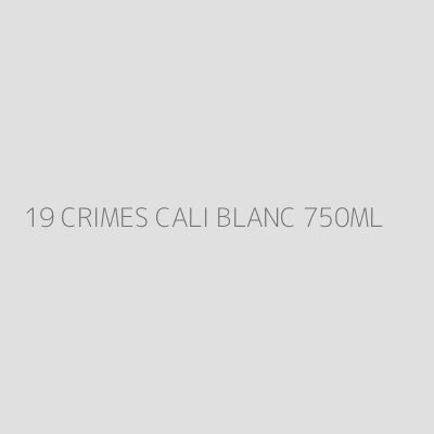 Product 19 CRIMES CALI BLANC 750ML