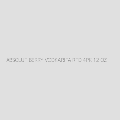 Product ABSOLUT BERRY VODKARITA RTD 4PK 12 OZ