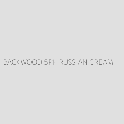 Product BACKWOOD 5PK RUSSIAN CREAM