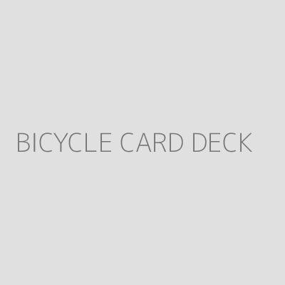 Product BICYCLE CARD DECK