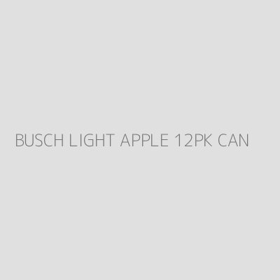 Product BUSCH LIGHT APPLE 12PK CAN