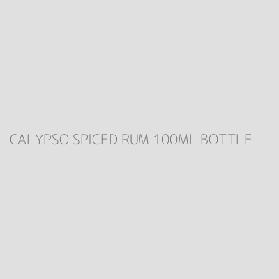 Product CALYPSO SPICED RUM 100ML BOTTLE