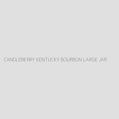 Product CANDLEBERRY KENTUCKY BOURBON LARGE JAR 