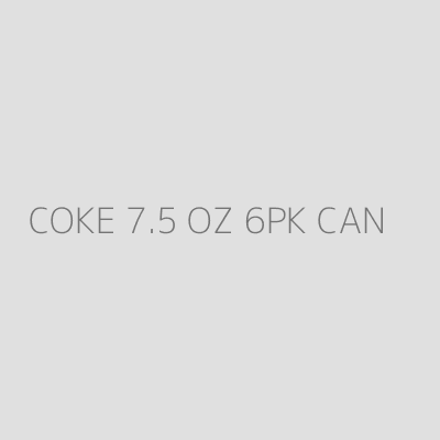 Product COKE 7.5 OZ 6PK CAN