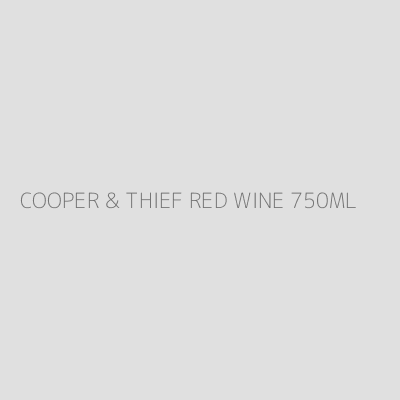 Product COOPER & THIEF RED WINE 750ML